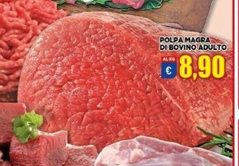 Vivo Supermercati Polpa magra di bovino adulto offerta