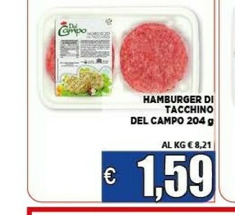 Vivo Supermercati Hamburger di tacchino offerta