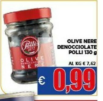 Vivo Supermercati Olive nere denocciolate 130 g(ml) offerta
