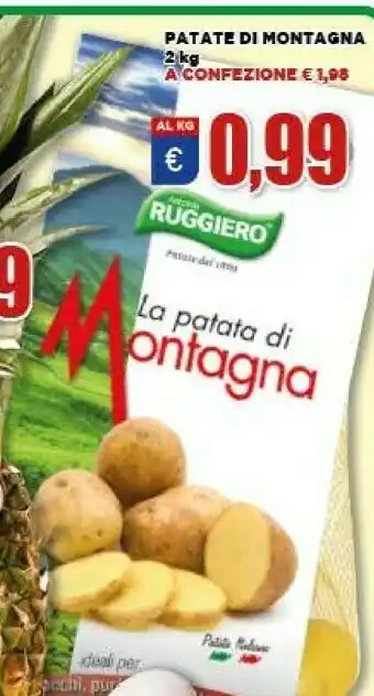 Vivo Supermercati Patate di montagna offerta