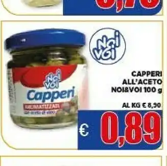 Capparis - capperi all'aceto di vino 100 g(ml)