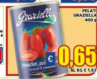 Vivo Supermercati Pomodori pelati a mano in succo di pomodoro 400 g(ml) offerta