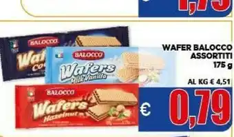 Vivo Supermercati Wafer crema cacao 175 g(ml) offerta