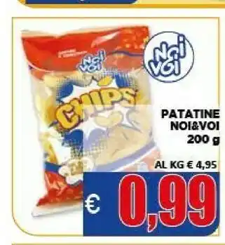Vivo Supermercati Noi&voi patatine chips offerta