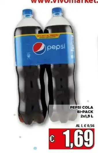 Vivo Supermercati Pepsi - pepsi 1500 g(ml) offerta