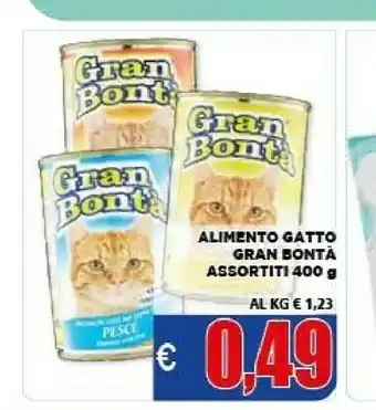 Vivo Supermercati Gran bonta alimento gatto offerta
