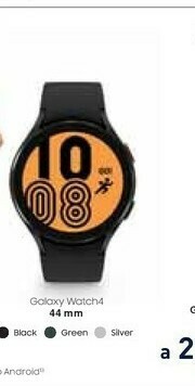 Unieuro Galaxy watch4 3,56 cm (1.4") 44 mm samoled nero gps (satellitare) offerta