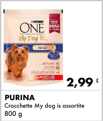 Iper Tosano PURINA Crocchette My dog is assortite 800 g offerta