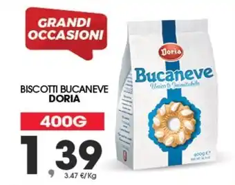 Interspar BISCOTTI BUCANEVE DORIA offerta