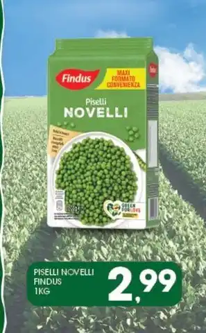 Interspar PISELLI NOVELLI FINDUS 1 KG offerta