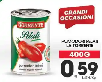 Interspar POMODORI PELATI LA TORRENTE 400 g offerta