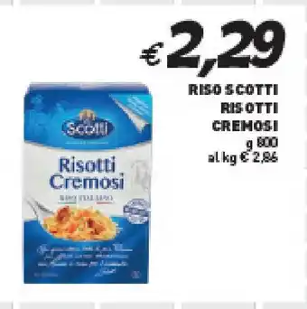 Coal RISO SCOTTI RISOTTI CREMOSI g 800 offerta