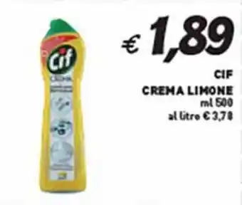 Coal CIF CREMA LIMONE ml 500 offerta