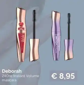 Prodet Deborah 24Ore Instant Volume mascara offerta