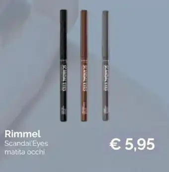 Prodet Rimmel Scandal'Eyes matita occhi offerta