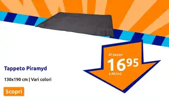 Tappeto Piramyd 130x190 cm | Vari colori