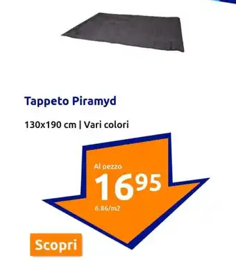 Action Tappeto Piramyd 130x190 cm | Vari colori offerta