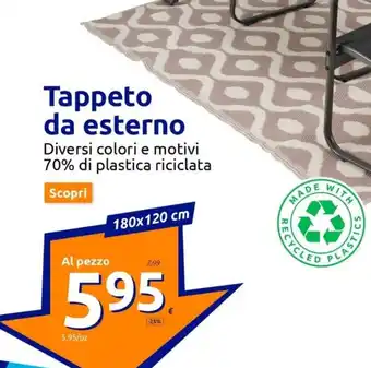 Action Tappeto da esterno offerta