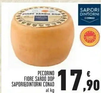 Conad City Conad - pecorino fiore sardo dop sapori & dintorni offerta