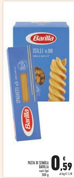 Conad City Pasta di semola offerta