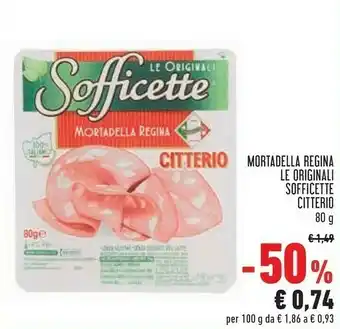 Conad Superstore Sofficette mortadella regina 80 g(ml) offerta