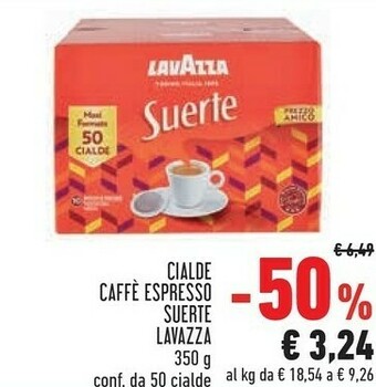 Conad Superstore Suerte caffè offerta