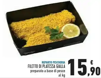 Conad Superstore Filetto di platessa gialla offerta