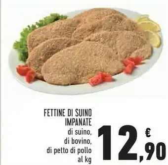 Conad Superstore Fettine di suino impanate offerta