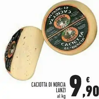 Conad Superstore Caciotta di norcia offerta
