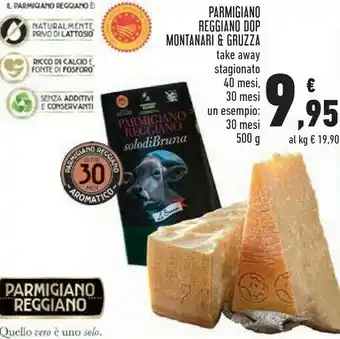 Conad Superstore Parmigiano reggiano dop stagionato 30 mesi 500 g offerta