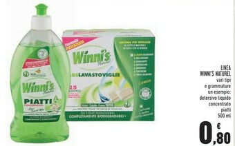Conad Superstore Winni's linea naturel offerta