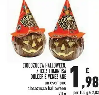 Conad Superstore Ciocozucca halloween 70 g(ml) offerta