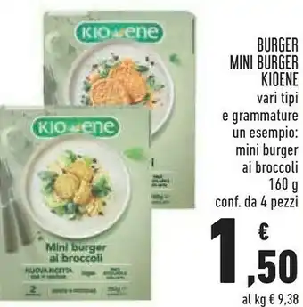 Mini burger vegan ai broccoli