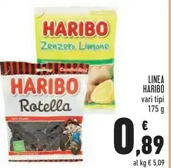 Conad Superstore Haribo - rotella 175 g(ml) offerta