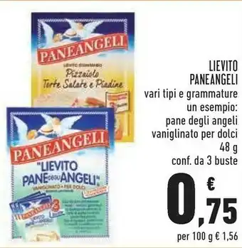 Conad Superstore Lievito pane degli angeli 36 g(ml) offerta