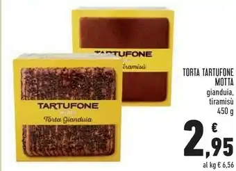 Conad Superstore Tartufone torta gianduia offerta