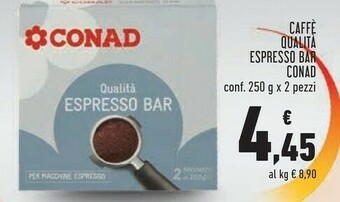 Conad Superstore Conad caffe qualita espresso bar offerta