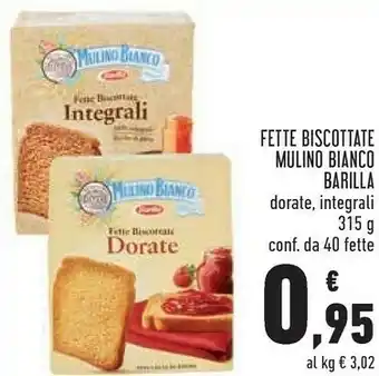 Le dorate fette biscottate 315 g(ml)