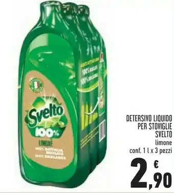 Conad Superstore Detersivo liquido per stoviglie limone offerta