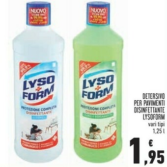 Conad Superstore Detersivo per pavimenti disinfettante offerta