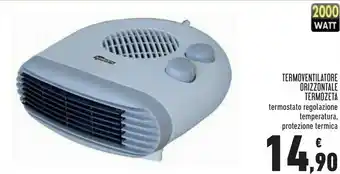Conad Superstore Termoventilatore orizzontale offerta