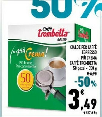 Conad Cialde per caffè espresso offerta
