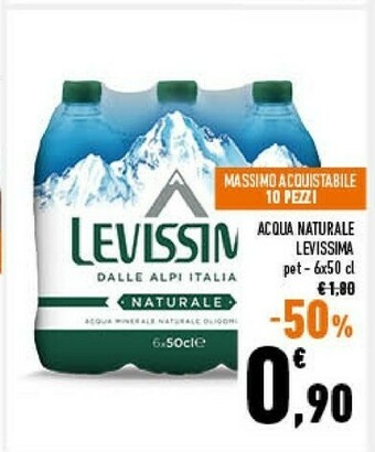 Conad Acqua naturale offerta