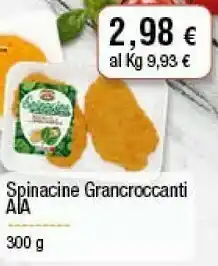 Conad Spinacine grancroccanti 300 g(ml) offerta