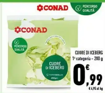 Conad Cuore di iceberg offerta