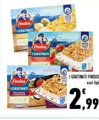 Conad I gratinati merluzzo d'alaska con pomodoro e basilico offerta