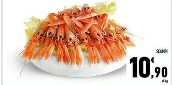 Conad Scampi offerta