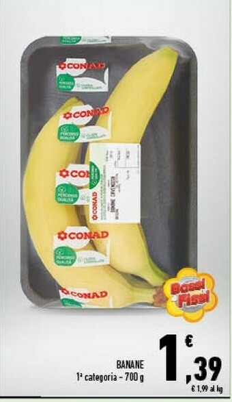 Conad Conad banane offerta