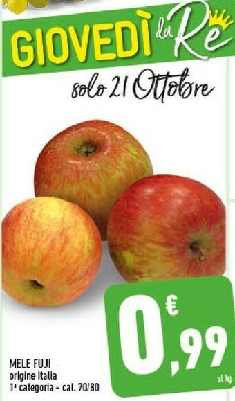 Conad Mele fuji offerta