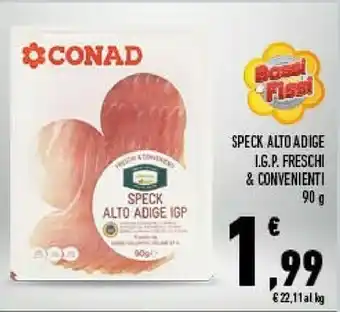 Conad Conad speck alto adige igp freschi&convenienti offerta